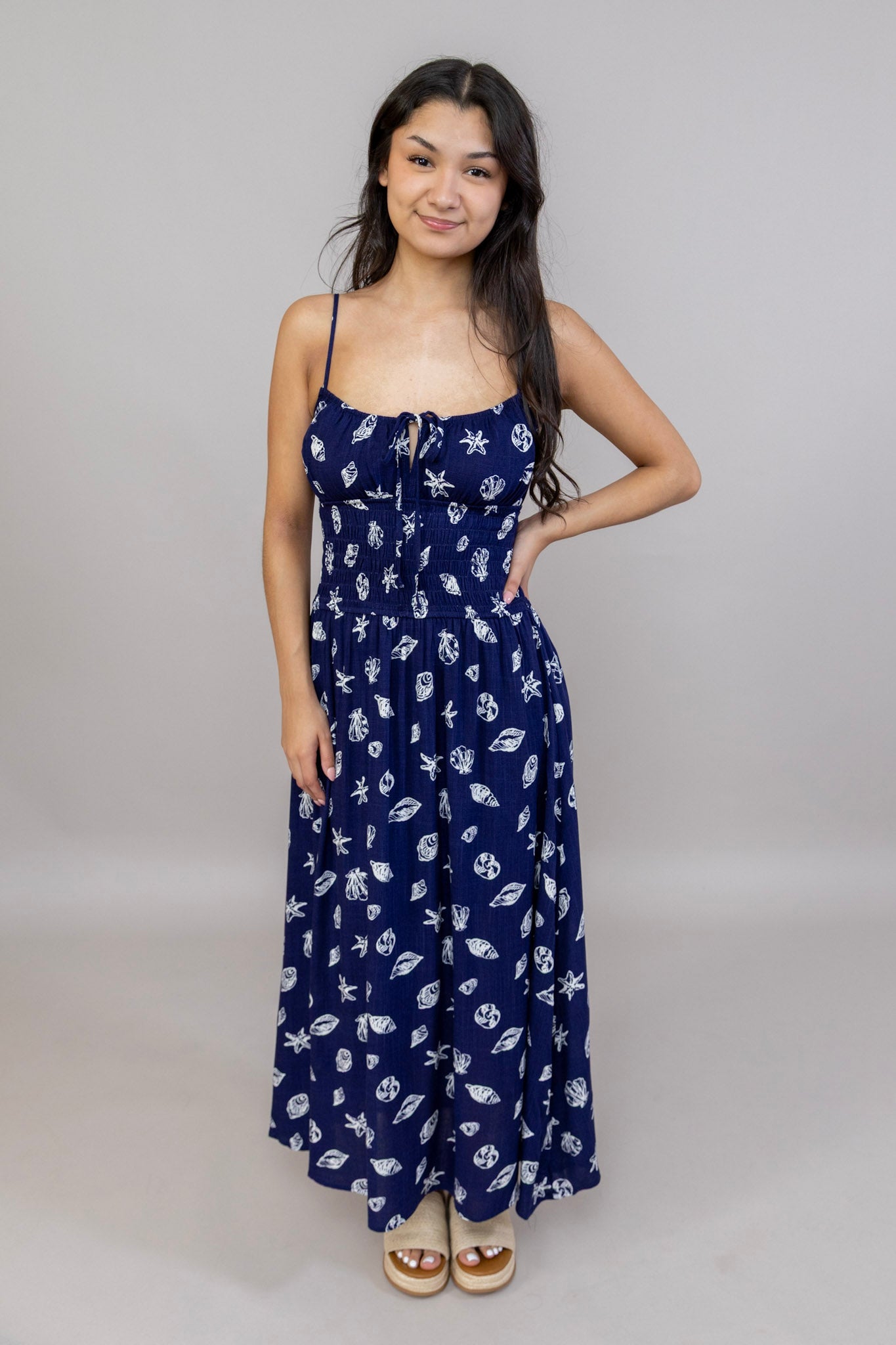 sachin and babi light blue dress Aqua Drop Waist Midi Dress In White - 75% Off