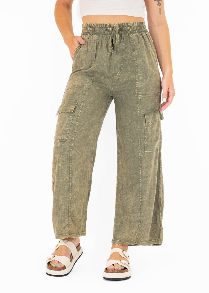 olive cargo pants