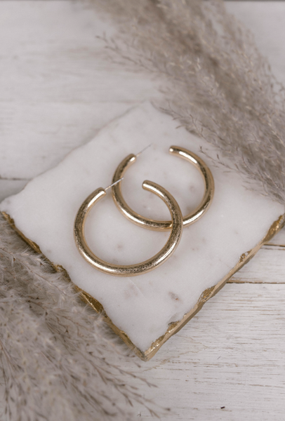 Simplicity Is Best Hoop Earrings